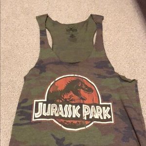 Jurassic Park tank top